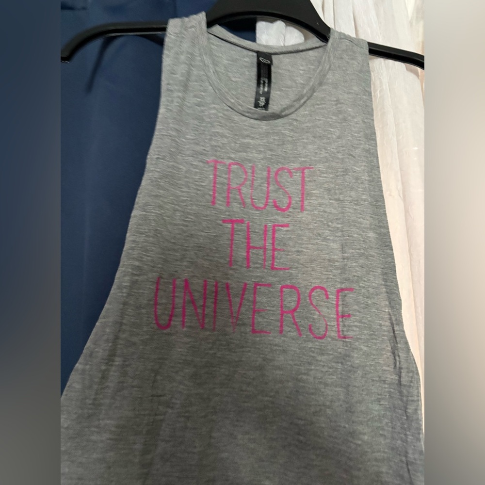 Racerback Tank Top Trust The Universe